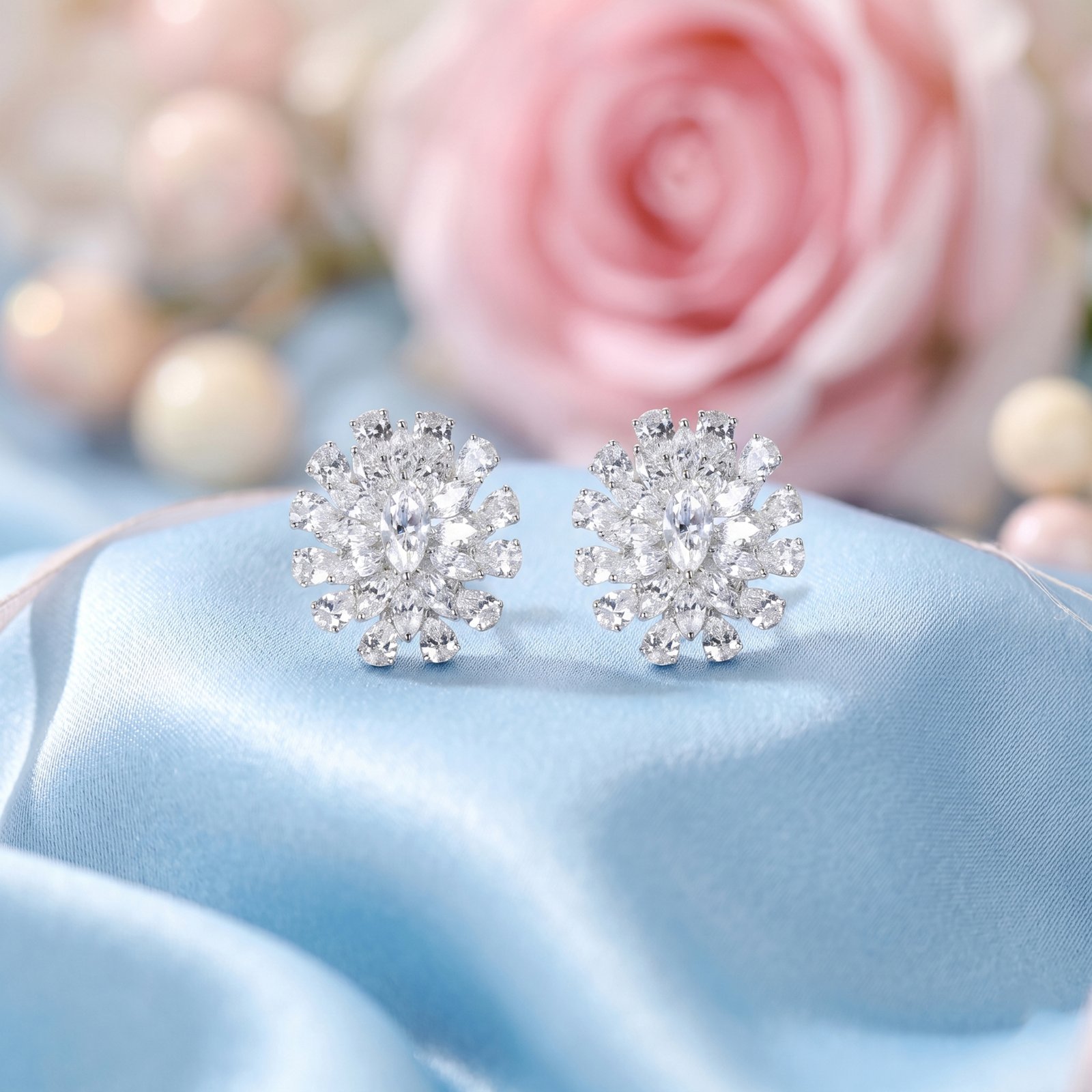 Celeste Bloom Stud Earrings