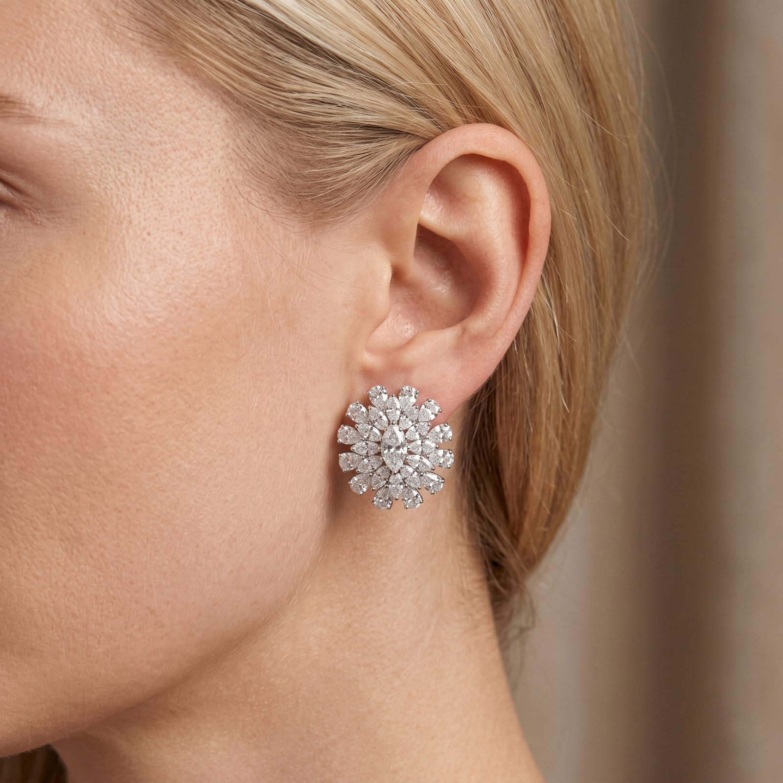 Celeste Bloom Stud Earrings